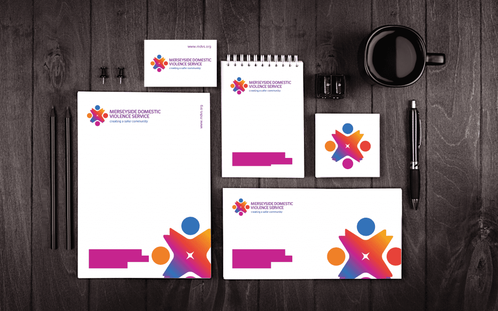 Identity and Logo for Merseyside Domestic Violence Services