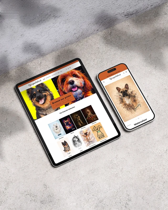 The new My Pawtrait website is officially live 🐾

They create personalised pet portraits in a range of styles, turning your pets into artwork you’ll actually want to show off. From bold and colourful to more classic designs, each one is made to capture a bit of their personality and give you something special to keep forever.

It’s a lovely one for pet lovers, go have a look and see what they’re all about 👀

www.mypawtrait.co.uk

#webdesign #websitelaunch #petportrait #digitalmarketing #designcompany #liverpoolbusiness